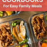 Container with a healthy family meal - 10 Healthy Cookbooks for Easy Family Meals- Whole Family Living